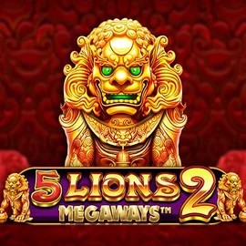 5 Lions Megaways 2 game by Pragmatic Play – logo hosted on Hollywin Casino
