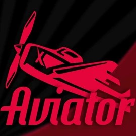 Aviator online game logo by Spribe on hollywincasino.ch