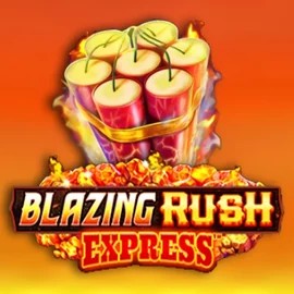 Blazing Rush Express online game logo by AreaVegas on hollywincasino.ch