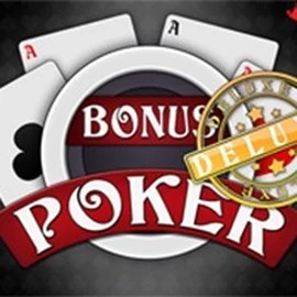 Bonus Poker Deluxe - 3 Hands online game logo by RTG (Reel Time Gaming) on hollywincasino.ch