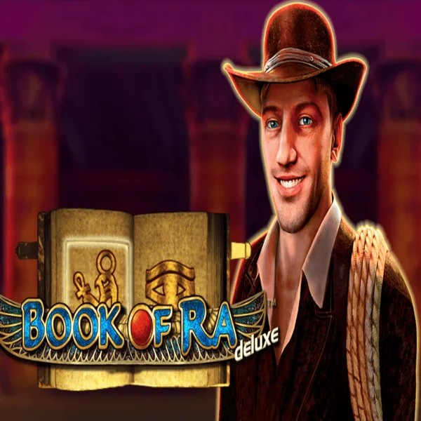 Enjoy Book of Ra Deluxe by Novomatic – logo hosted on hollywincasino.ch