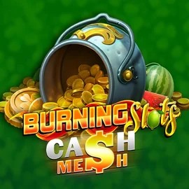 Slots logo of Burning Slots Cash Mesh from BF Games at Hollywin Casino