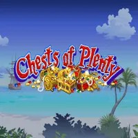Chests of Plenty slot logo by Ash Gaming at Hollywin CasinoChests of Plenty