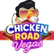 Chicken Road Vegas game by InOut – logo hosted on Hollywin Casino