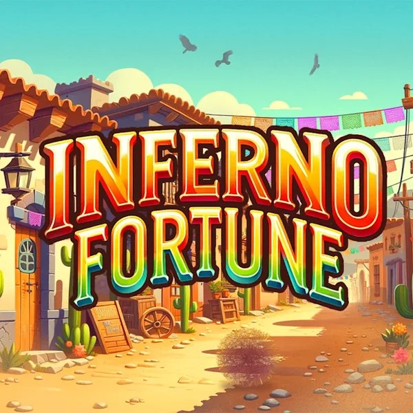 Logo of Inferno Fortune from Atomic Slot Lab at Hollywin Casino