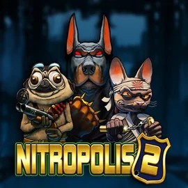 Nitropolis 2 logo by ELK Studios at Hollywin Casino