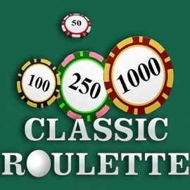 Roulette slot logo by OneTouch Games at Hollywin Casino