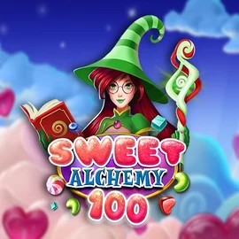 Slots logo of Sweet Alchemy 100 from Play'n GO at Hollywin Casino