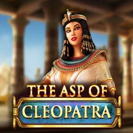 The Asp of Cleopatra slot logo by Red Rake Gaming at Hollywin Casino